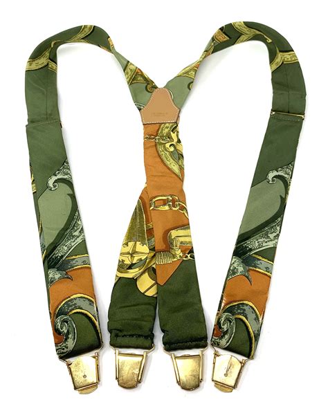 hermes suspenders|hermes men's clothing.